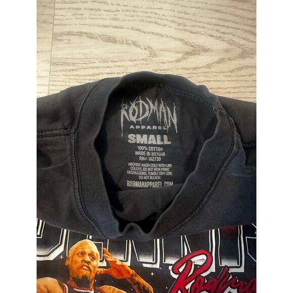 RODMAN BRAND On Fire T-Shirt men’s small PacSun - Picture 4 of 4